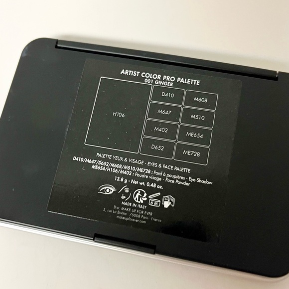 MAKEUP FOREVER Artist Color Pro Palette - 001 Ginger (13.8g) - Picture 4 of 10